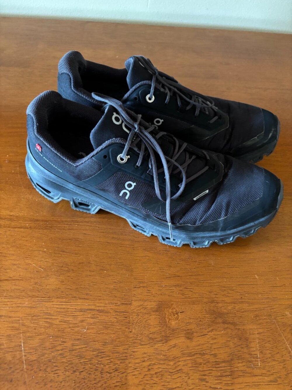 On Cloudhorizon Waterproof Black Black Missiongrip Women's Hiking Size 10